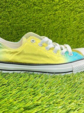 Converse Chuck Taylor All Star Womens Size 7.5 Yellow Athletic Shoes Sneakers